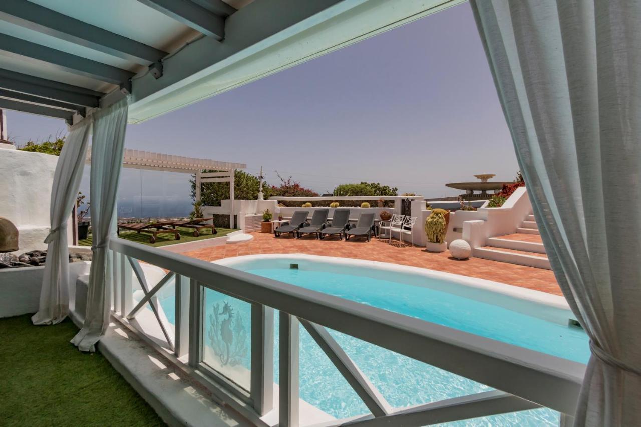 Deluxe Designer Historic Villa Via Lactea, Panoramic Sea Views, Own Private Heated Pool And Subtropical Garden La Asomada  Eksteriør billede