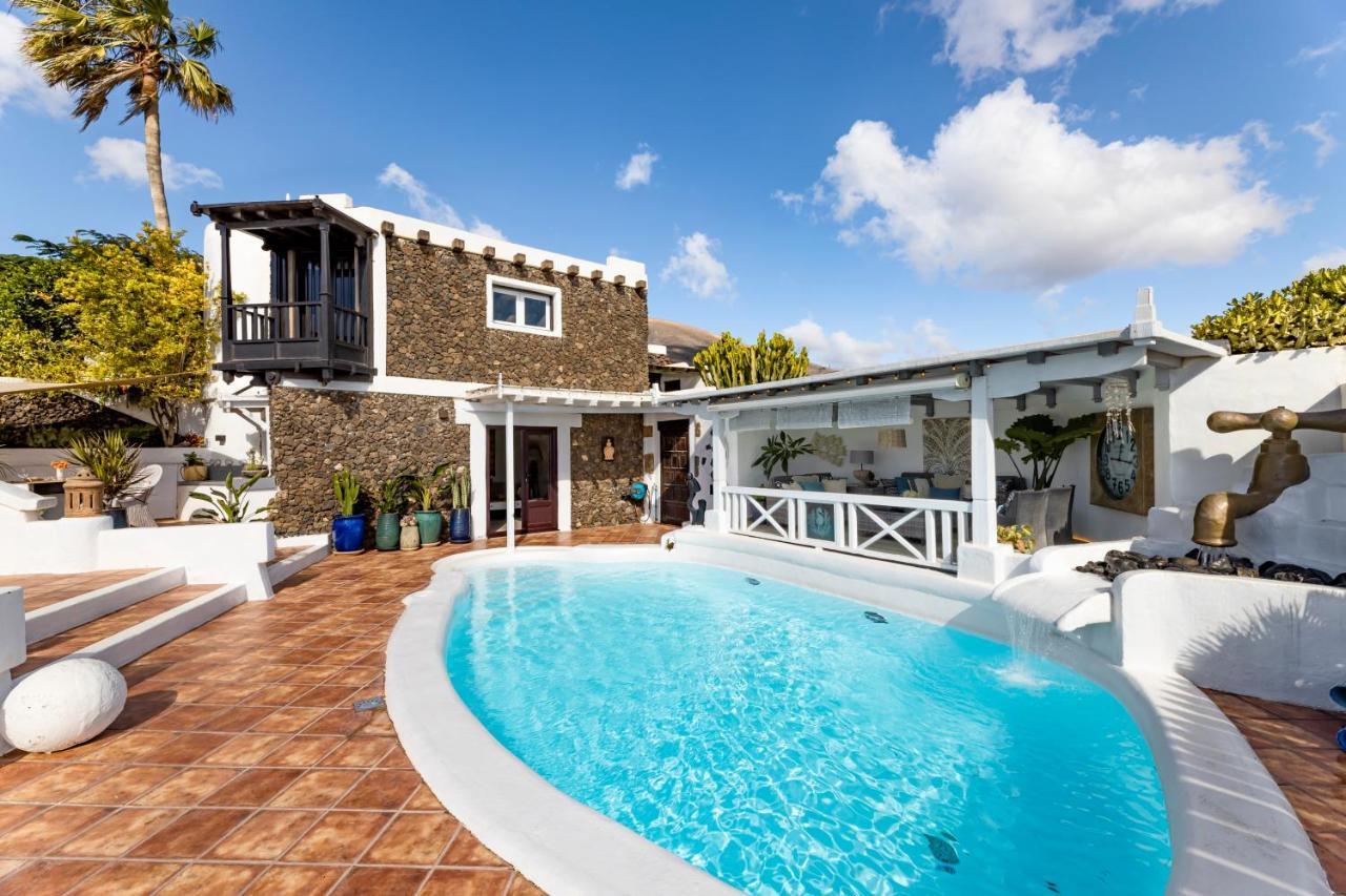 Deluxe Designer Historic Villa Via Lactea, Panoramic Sea Views, Own Private Heated Pool And Subtropical Garden La Asomada  Eksteriør billede