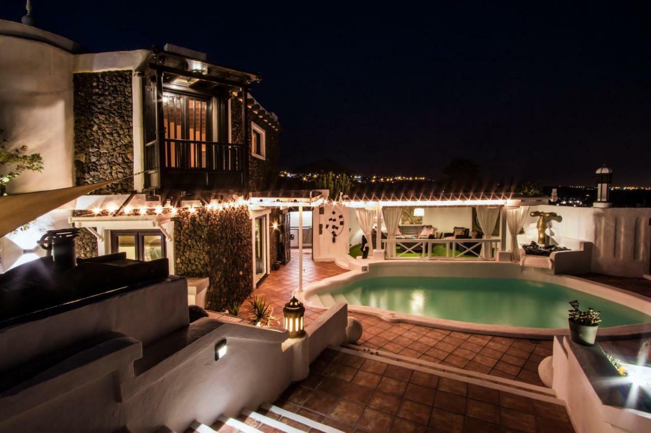 Deluxe Designer Historic Villa Via Lactea, Panoramic Sea Views, Own Private Heated Pool And Subtropical Garden La Asomada  Eksteriør billede